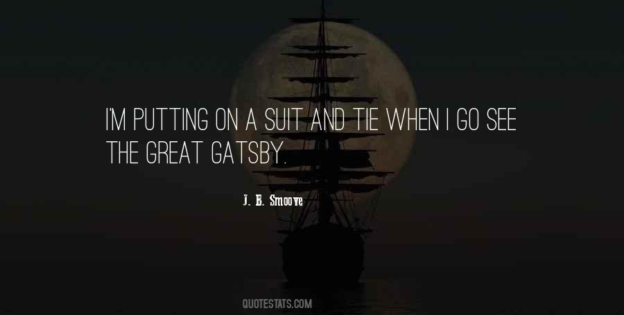 Quotes About Great Gatsby #1752875