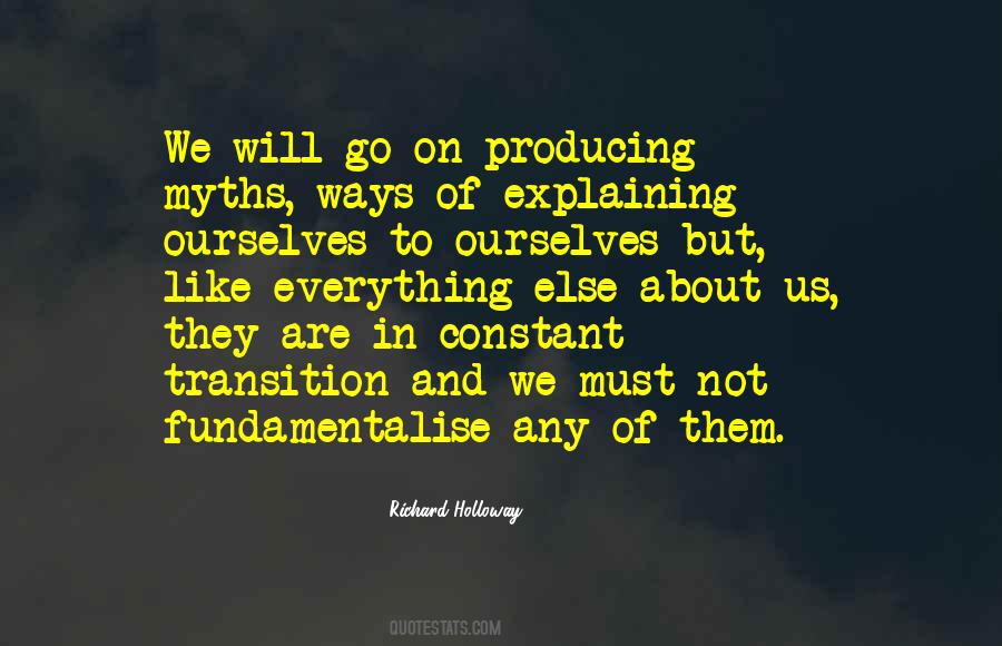 Richard Holloway Quotes #483892