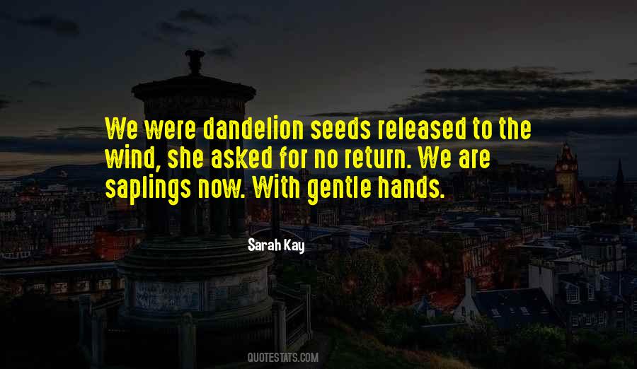 Quotes About Dandelion Seeds #1387914