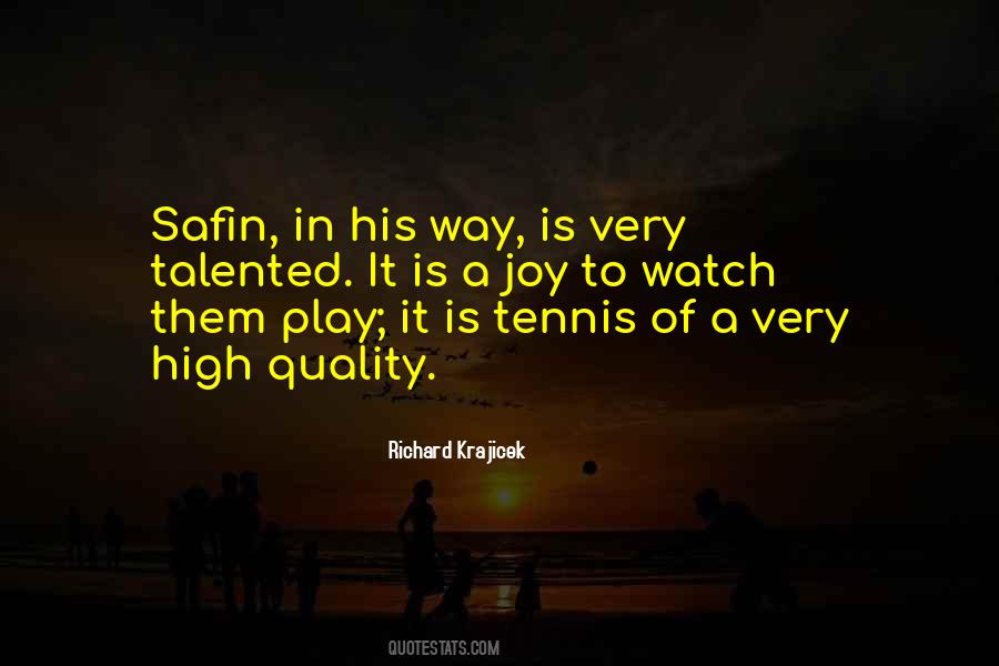 Richard Krajicek Quotes #641737