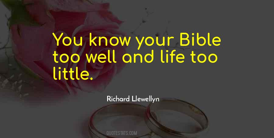 Richard Llewellyn Quotes #1855764