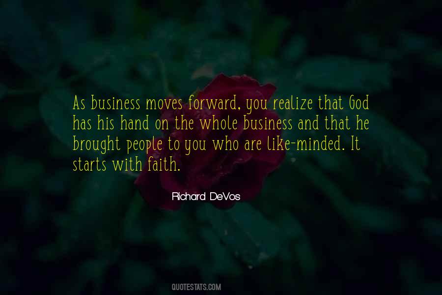 Richard M Devos Quotes #1363622