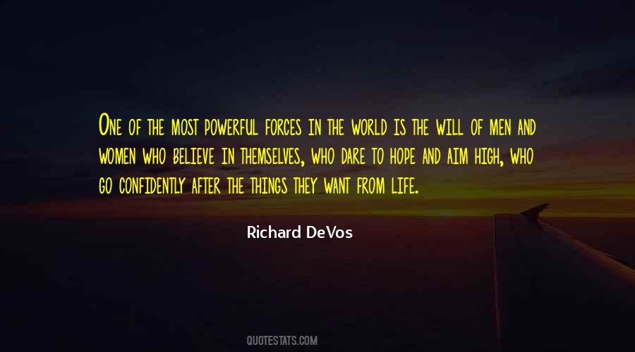 Richard M Devos Quotes #997926