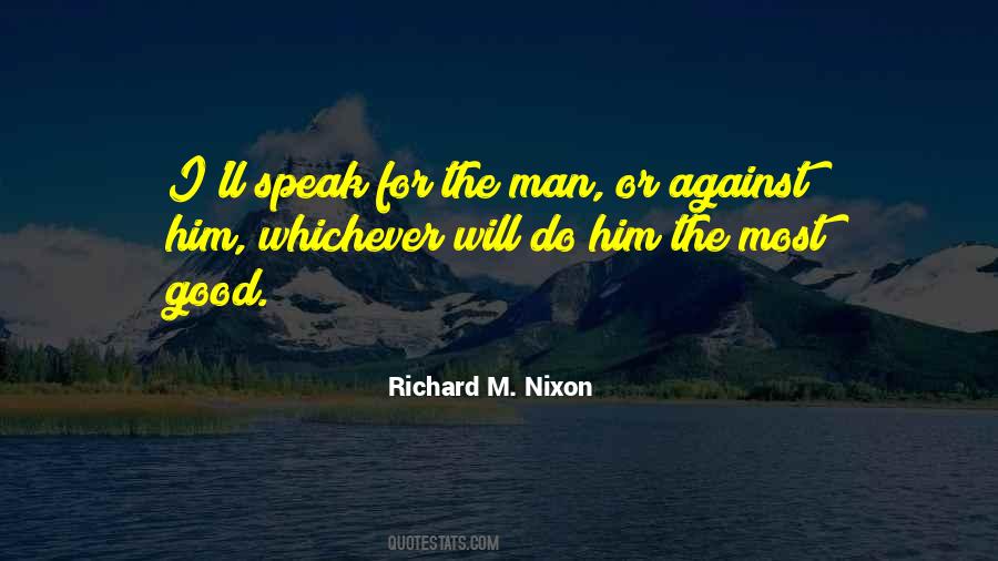 Richard M Nixon Quotes #144225