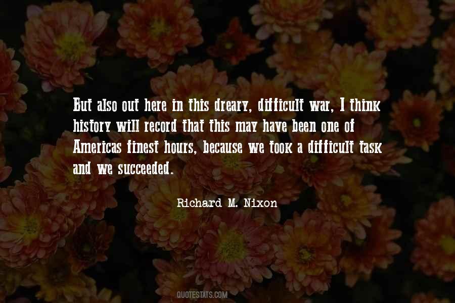 Richard M Nixon Quotes #195558