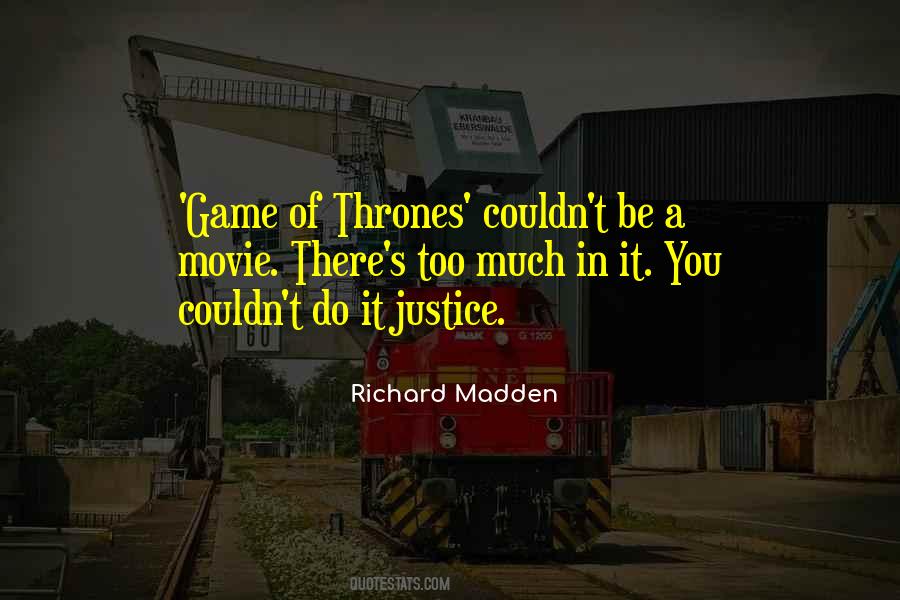 Richard Madden Quotes #1084885