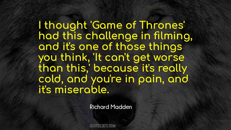 Richard Madden Quotes #225983