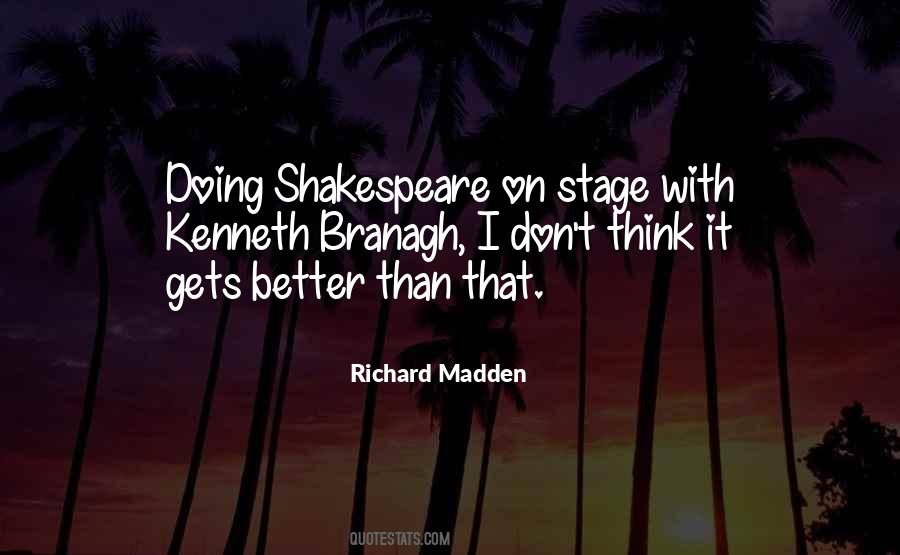 Richard Madden Quotes #296712