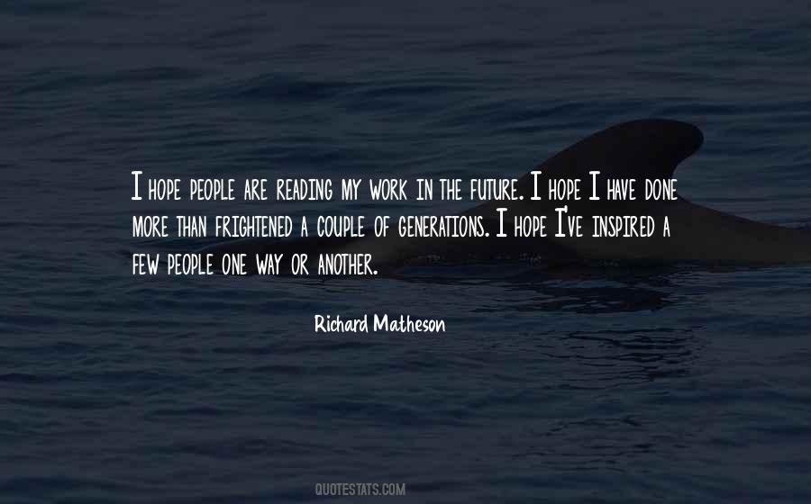 Richard Matheson Quotes #217978