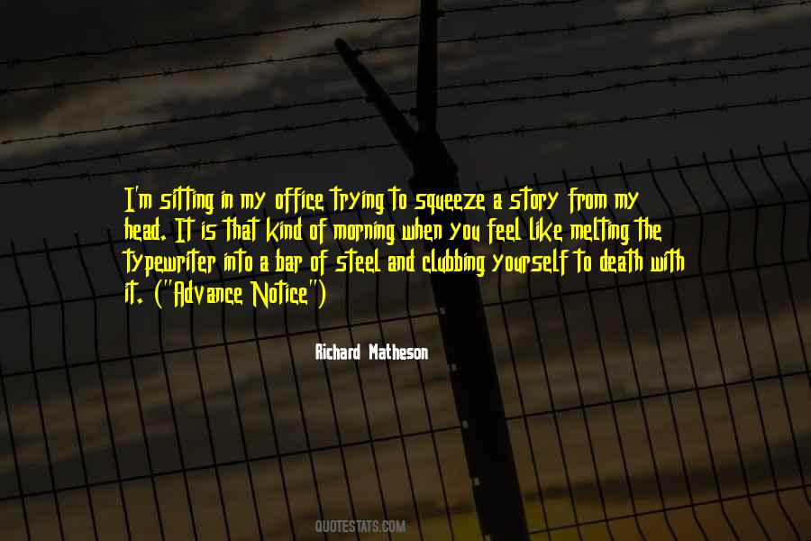 Richard Matheson Quotes #220495