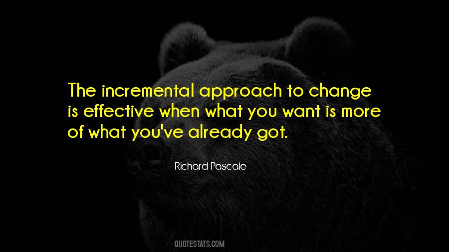 Richard Pascale Quotes #1068776