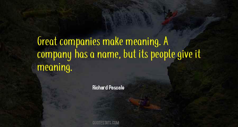 Richard Pascale Quotes #732632