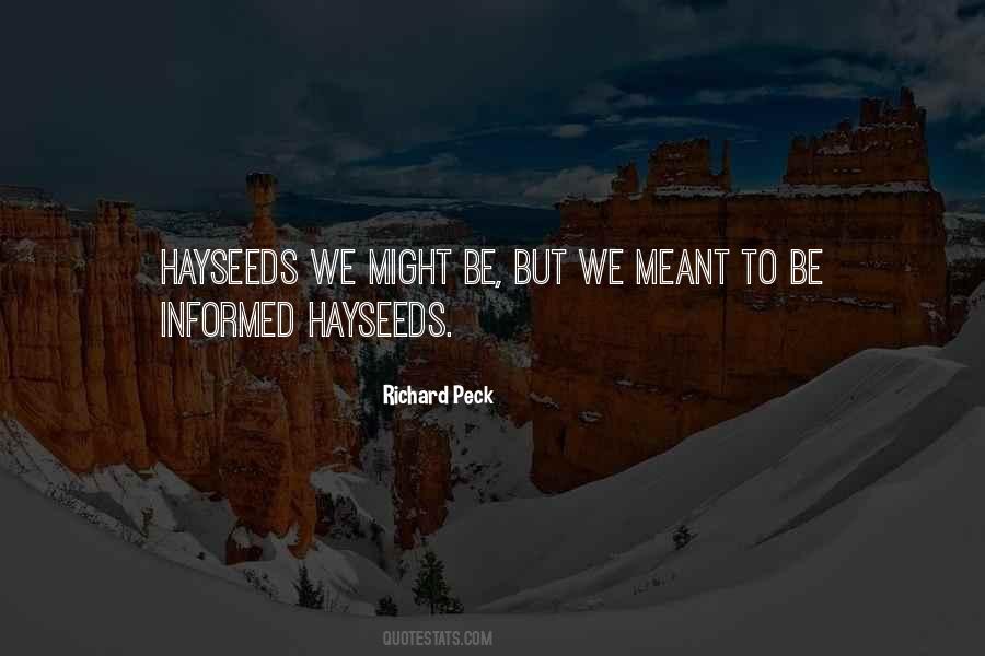 Richard Peck Quotes #372415