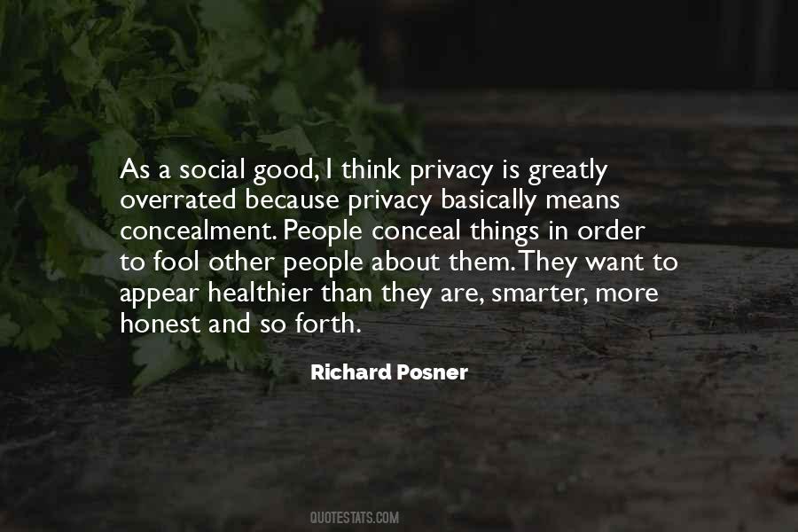 Richard Posner Quotes #1261390