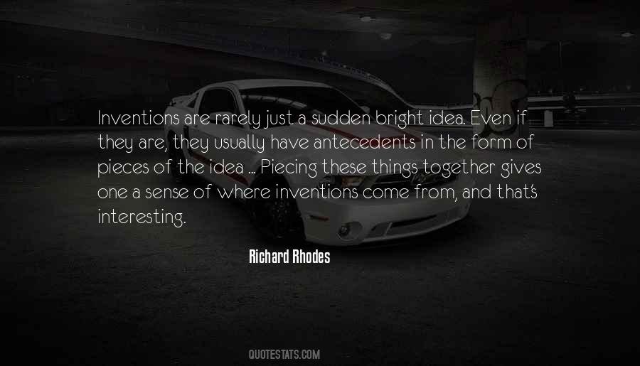 Richard Rhodes Quotes #258869