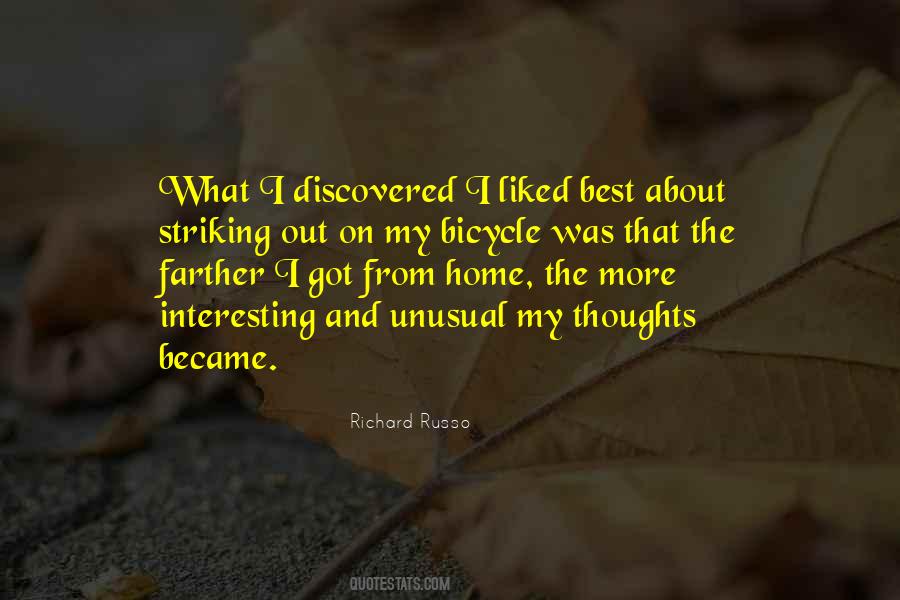 Richard Russo Quotes #812853