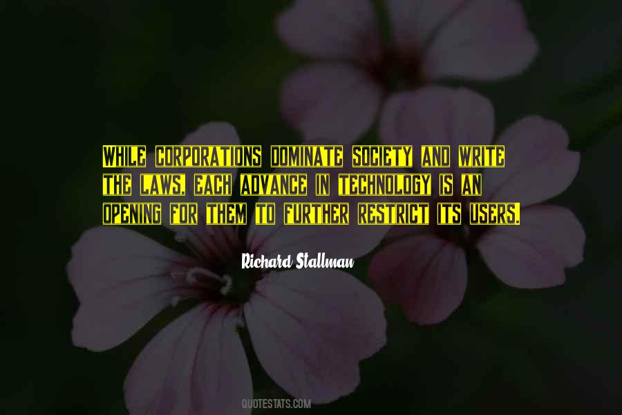 Richard Stallman Quotes #1705383