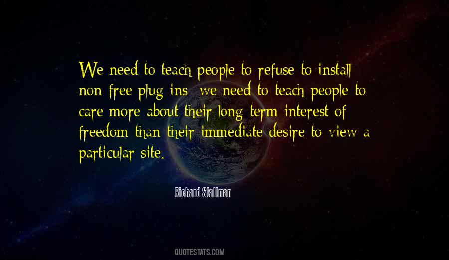 Richard Stallman Quotes #668255