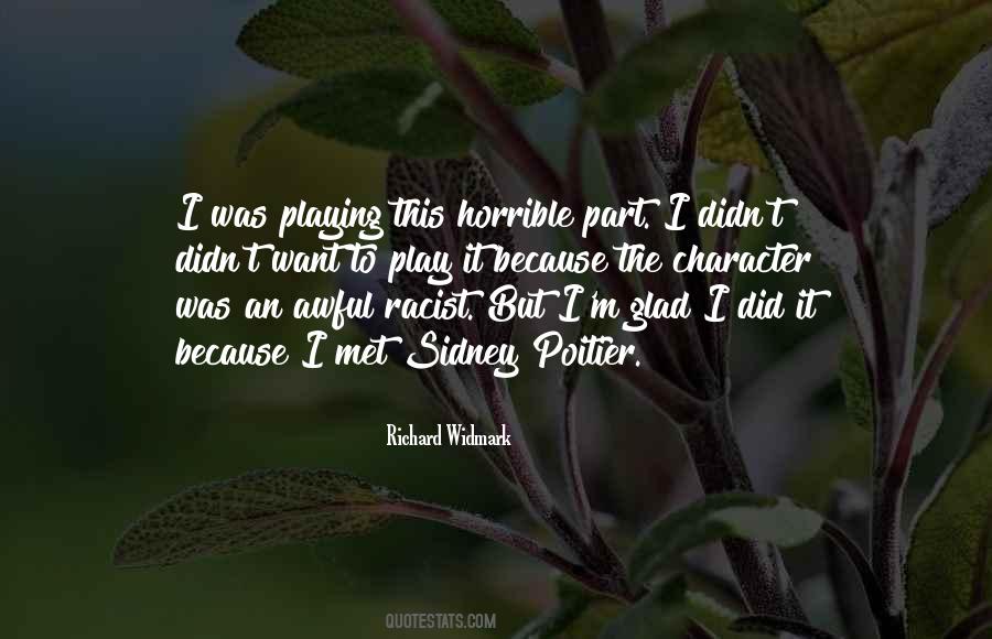 Richard Widmark Quotes #906892