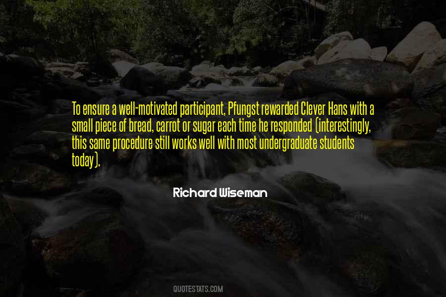 Richard Wiseman Quotes #1404848