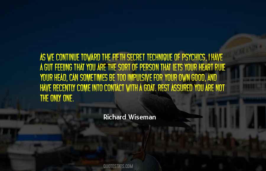 Richard Wiseman Quotes #253040