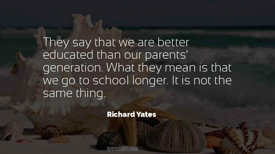 Richard Yates Quotes #86639