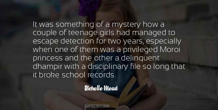 Richelle Mead Quotes #92194