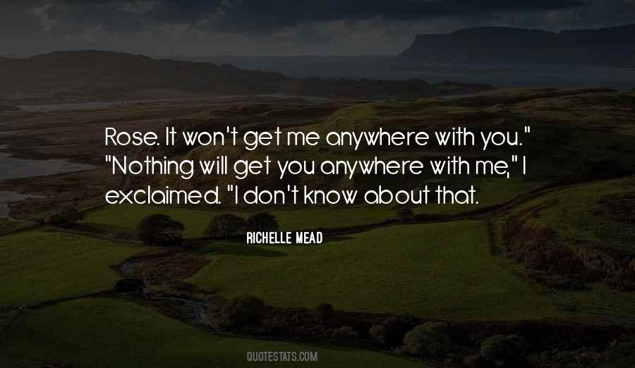 Richelle Mead Quotes #95332