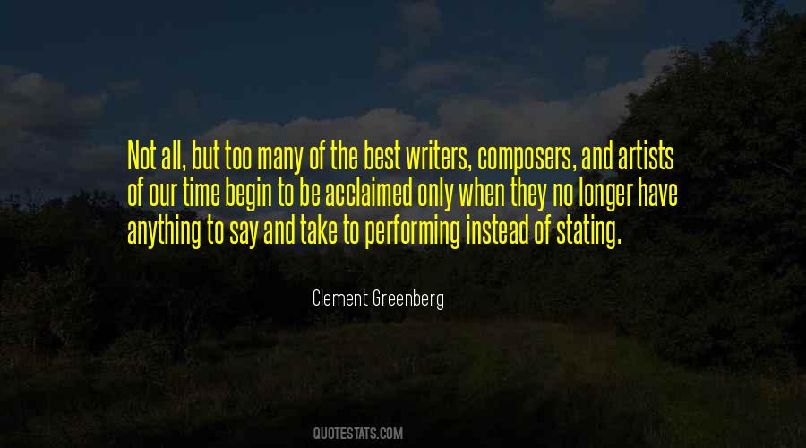 Quotes About Composers #1264459