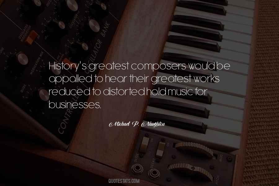 Quotes About Composers #924652