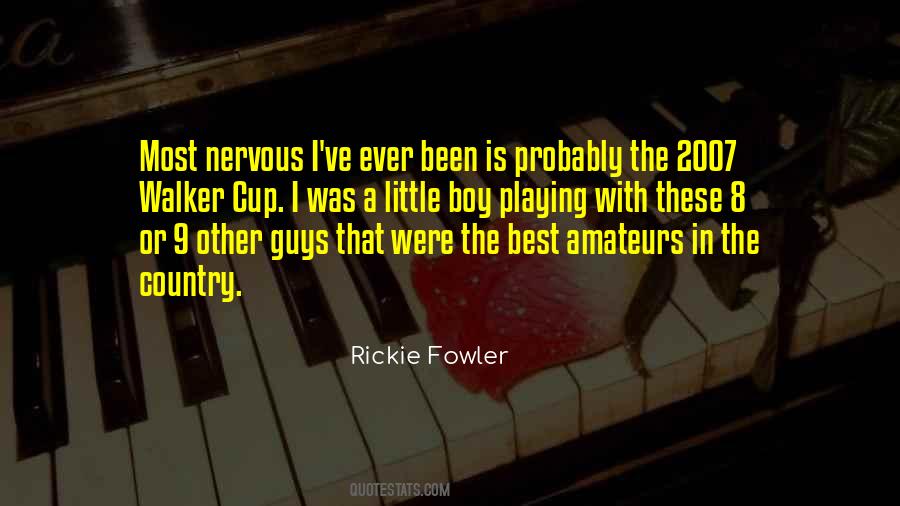 Rickie Fowler Quotes #275730
