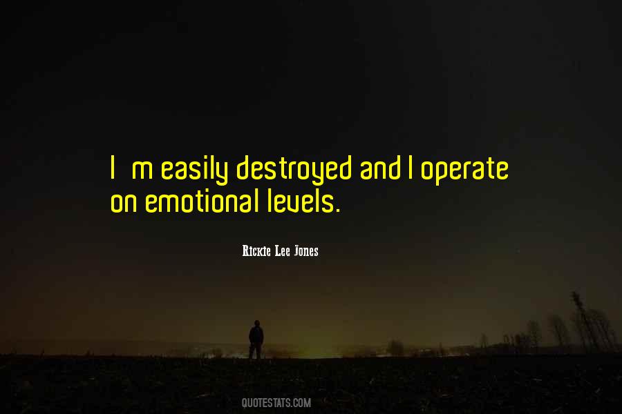 Rickie Lee Jones Quotes #210695