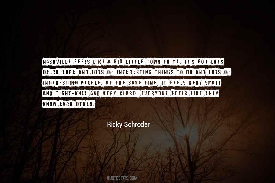 Ricky Schroder Quotes #131165