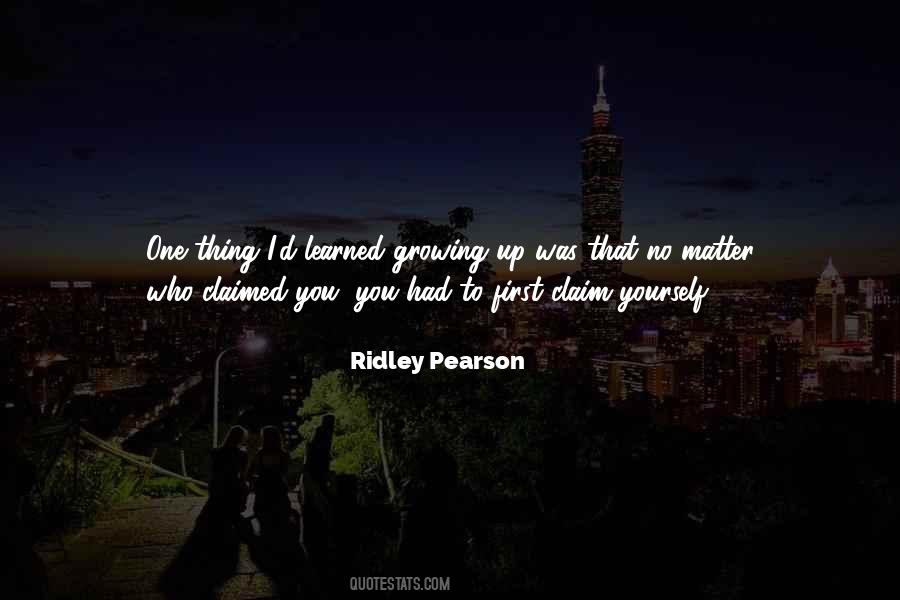 Ridley Pearson Quotes #1800480