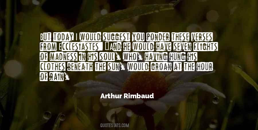 Rimbaud Arthur Quotes #191388