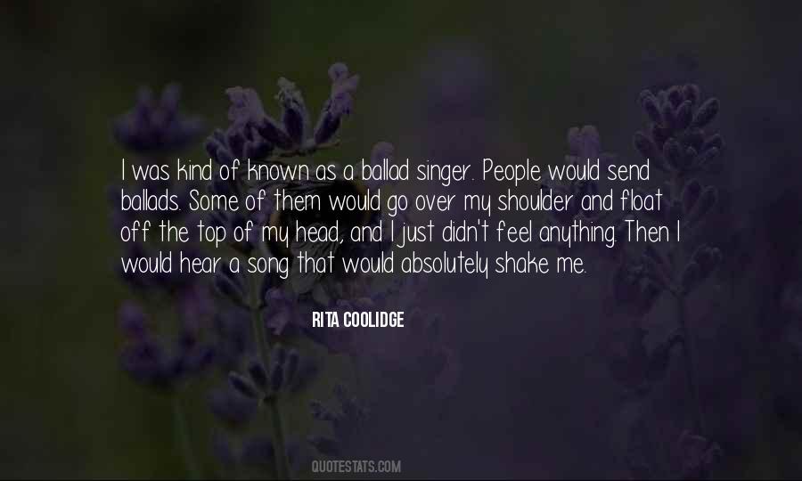 Rita Coolidge Quotes #1527837