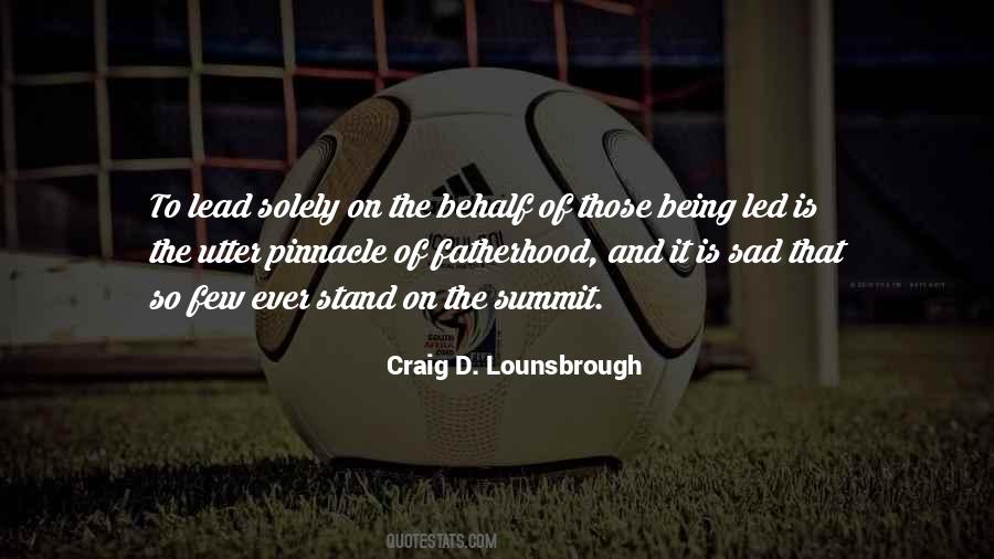Quotes About The Fatherhood #379707