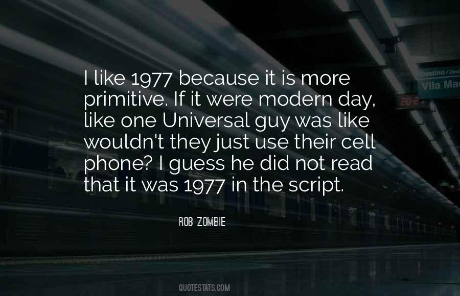 Rob Zombie Quotes #360914