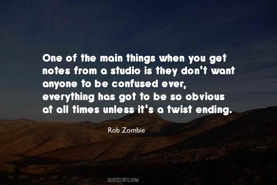 Rob Zombie Quotes #51948