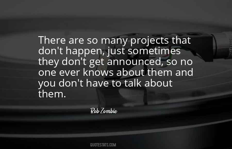 Rob Zombie Quotes #621222