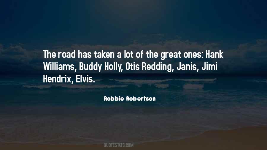 Robbie Robertson Quotes #1143377