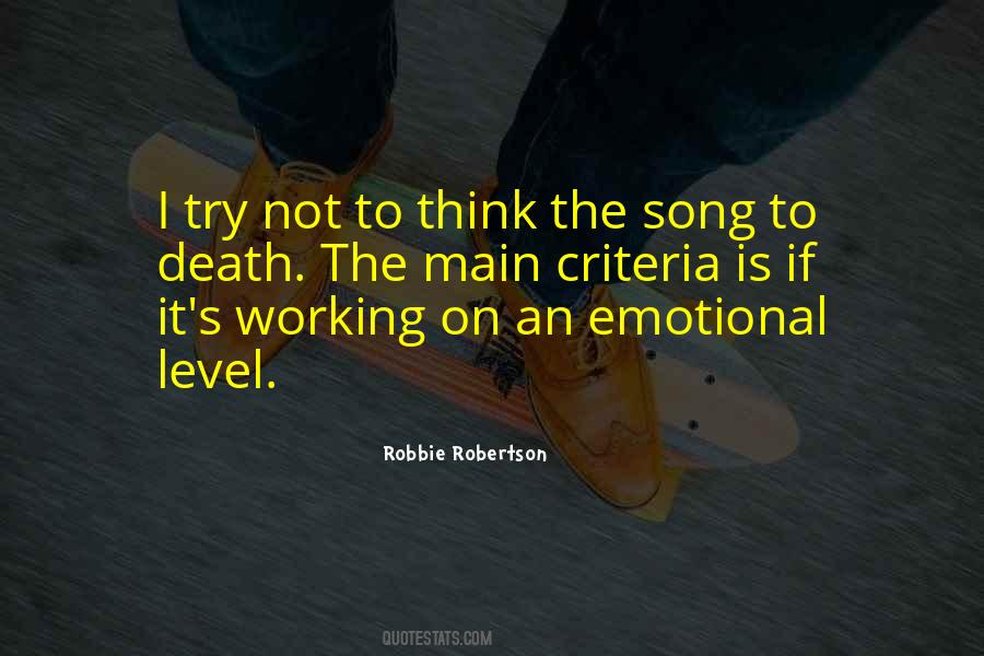 Robbie Robertson Quotes #1570986