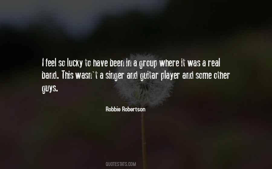 Robbie Robertson Quotes #379785