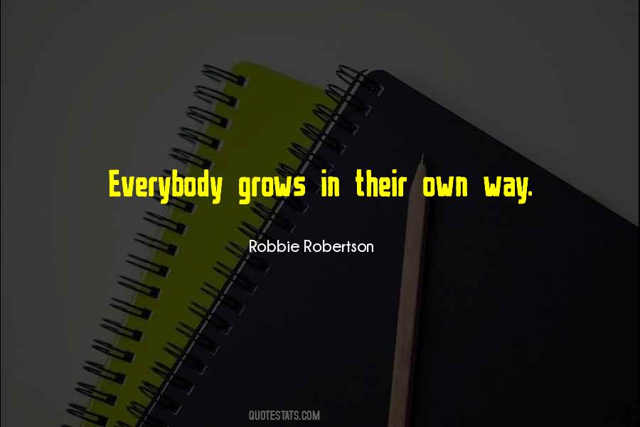 Robbie Robertson Quotes #467532