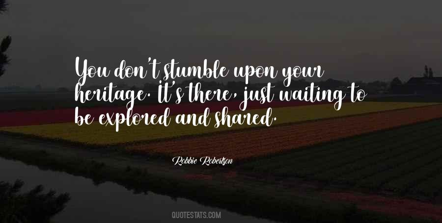 Robbie Robertson Quotes #554697