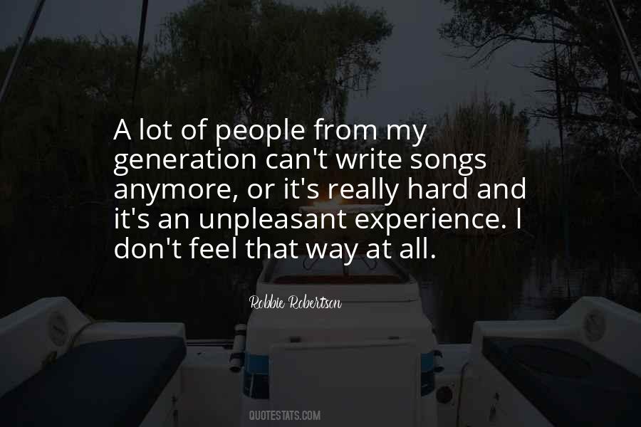 Robbie Robertson Quotes #659135