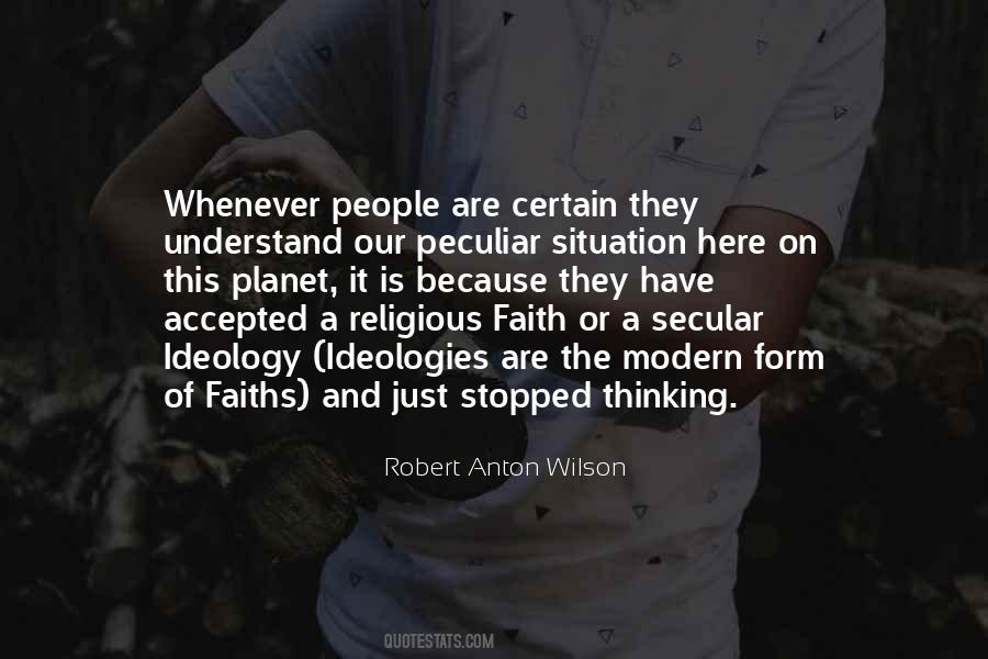 Robert Anton Wilson Quotes #349673