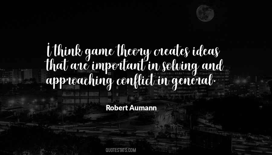 Robert Aumann Quotes #1190795