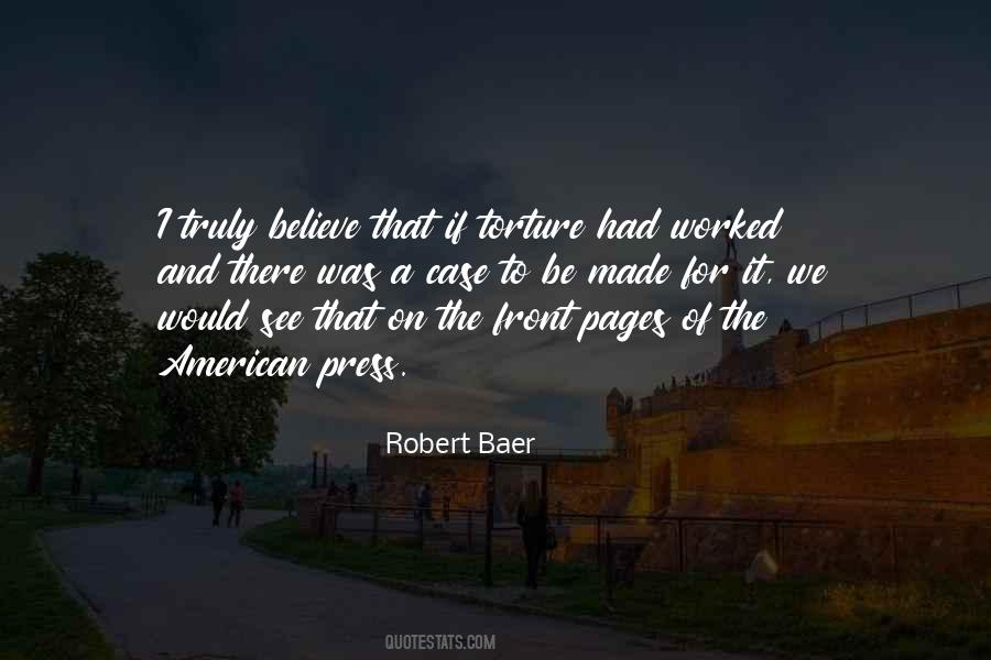 Robert Baer Quotes #42949