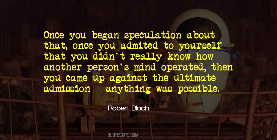 Robert Bloch Quotes #809342